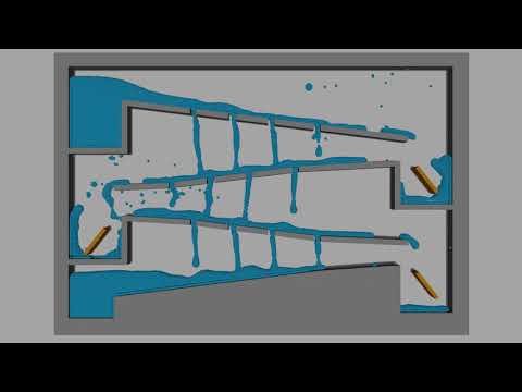 Particle Simulation #19 : Move Like Fluid Simulation