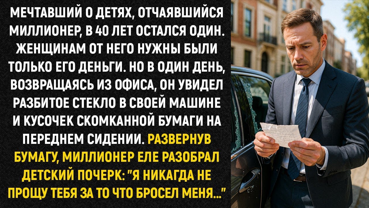 Мечтавший о детях, отчаявшийся миллионер, в 40 лет остался один. Женщинам от него нужны были только