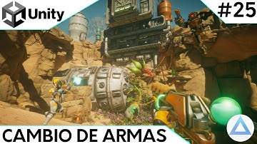 CREA un VIDEOJUEGO de DISPAROS en Unity Tutorial🔫/Cambiar de Armas/25 -Capitulo