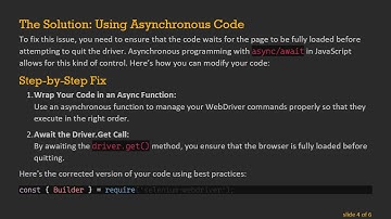 Resolving ECONNREFUSED in Node.js with Selenium WebDriver
