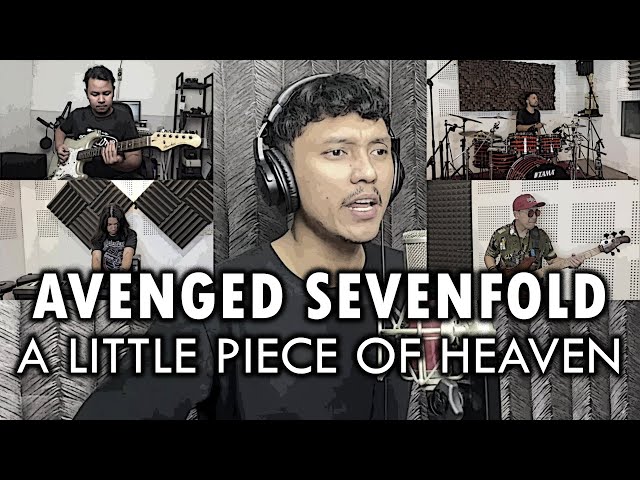 AVENGED SEVENFOLD - A LITTLE PIECE OF HEAVEN | COVER by Sanca Records feat Adhi Buzz X Thoriq Key class=