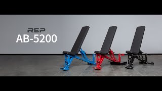 REP Fitness - AB-5200 Adjustable Bench