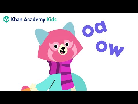 Words with -oa and -ow