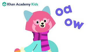 Words With -Oa And -Ow Vowel Teams Learn To Read With Khan Academy Kids