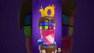 Toy Blast Celebrating 10 Years | Birthday Cake