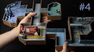 Building THE SKELD (Among Us) with cardboard & clay - Part 4
