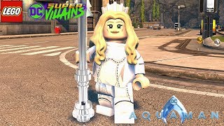 Lego Dc Super Villains Queen Atlanna Free Roam Gameplay Aquaman Pack 1 Dlc