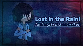 Lost in the Rain (First Walk Cycle Animation)