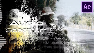 Dot Picture【100 types】Audio Spectrum 74 - After Effects CC - NCS