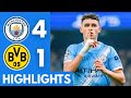 Manchester City vs Borussia Dortmund 4-1 Extended HIGHLIGHTS | UEFA Champions League