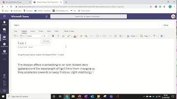 Completing an Assignment in Class Notebook from PC
