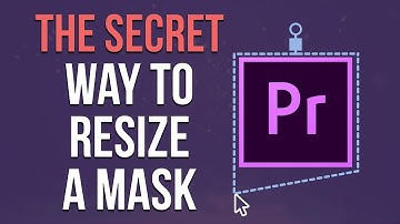 The way to resize a mask in Adobe Premiere Pro