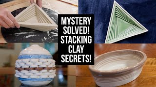 Stacking Clay Methods - SECRETS REVEALED! FREE TEMPLATES!