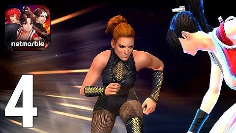 The King of Fighters ALLSTAR KOF Gameplay Walkthrough Part 4 - WWE Collaboration Event [iOS/Android]