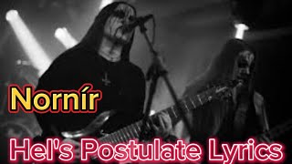 Nornír - Hel’s Postulate Lyrics