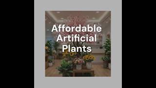Artificial Plants For Home Decor🌱✨ | Artificial Plants Mysore #artificialplants #homedecor