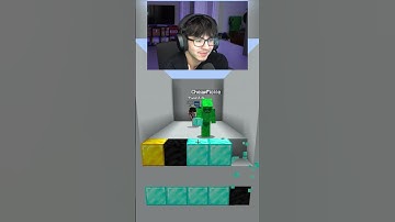 Minecraft Color Match VS CheapPickle tinymacdude GIRLFRIEND?😍🤔🎨 #minecraft #shorts #minecraftshorts