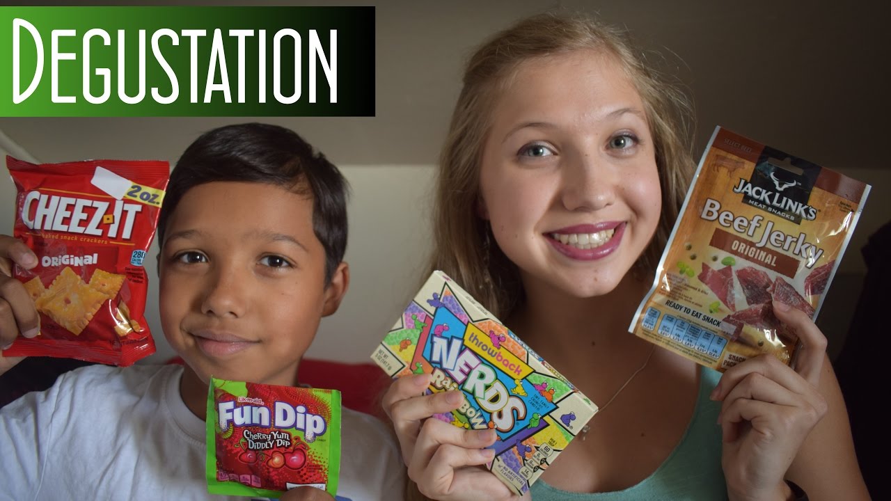 [DEGUSTATION 03] My American Market en duo ♥ YouTube