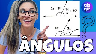 ÂNGULOS - RESOLUÇÃO DE EXERCÍCIOS \Prof. Gis/