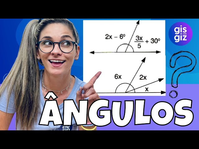 Ângulos suplementates #math #giscomgiz
