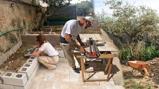 Floor Finished! | Tiling & Taming the Garden + Restoring Old Doors - Spanish House Renovation