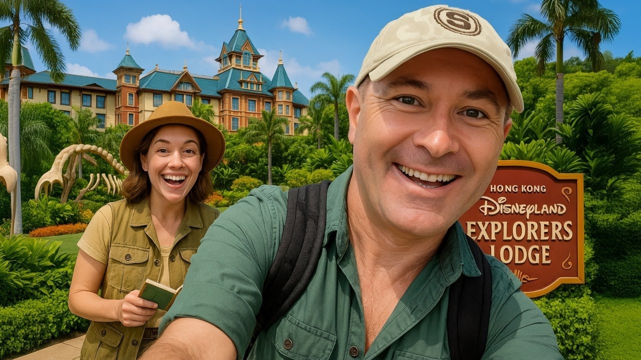 HONG KONG Disney Hotel Review ! Explorers Lodge Hong Kong right next to Disneyland