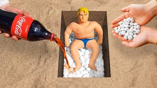 GIANT Stretch Armstrong vs Coca Cola and Mentos underground by Power Vision 24,089 views 2 weeks ago 19 minutes