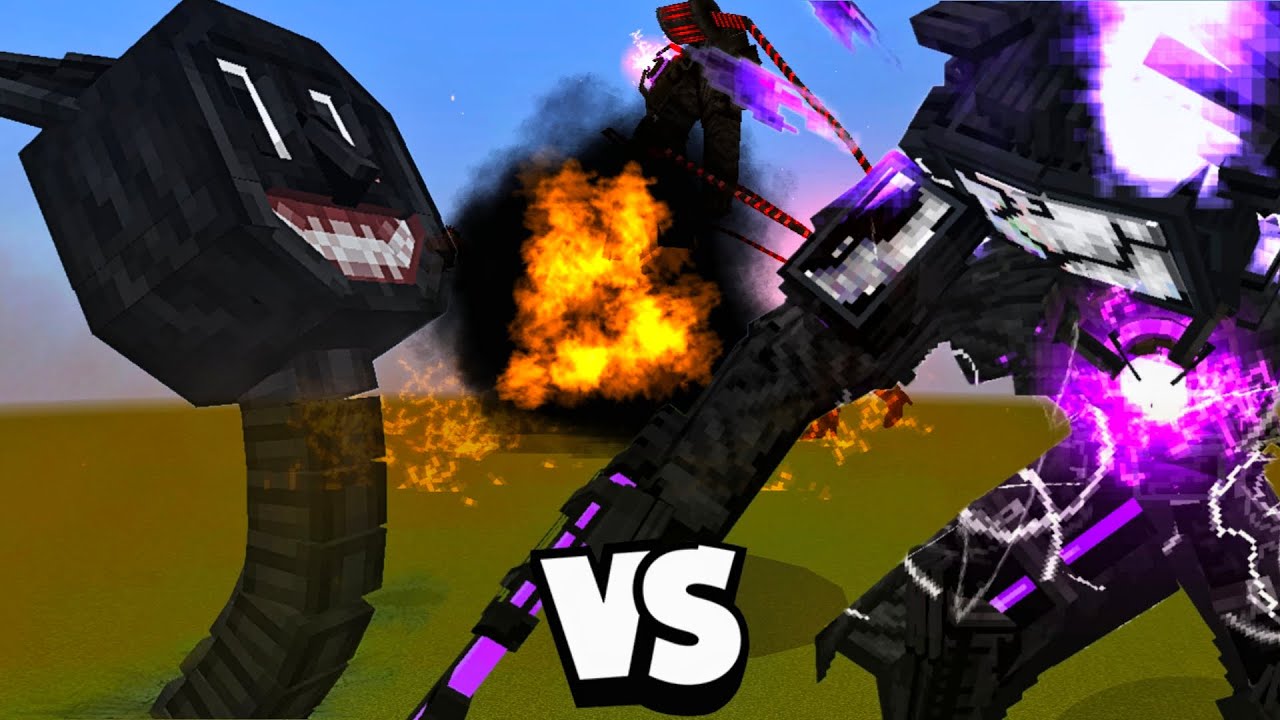 Upgraded Skibidi Mobs VS Cartoon Cat.. , MINECRAFT BEST ANIMATIONS.