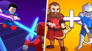 Saber Merge 3D Galaxy Battles vs Merge Tatics - 1✔️Merge Battles screenshot 1