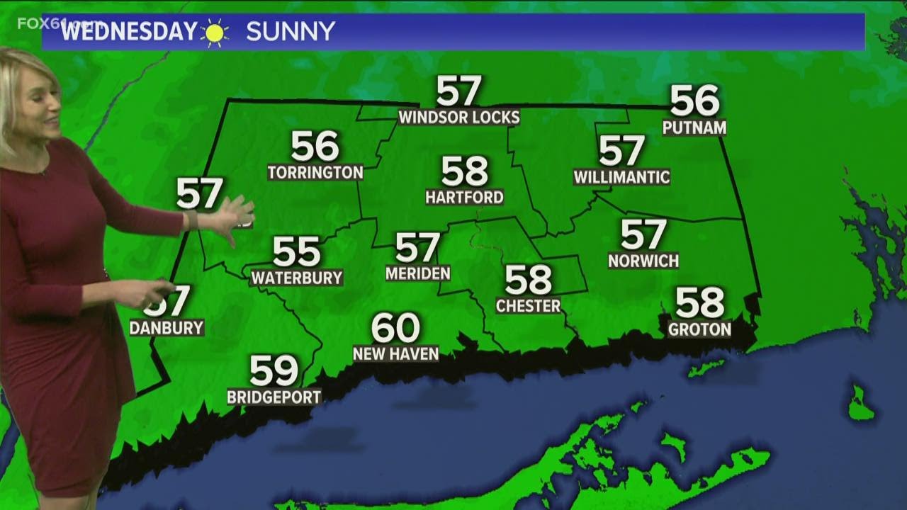 Monday evening weather - YouTube