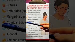 Alimentos que inflaman
