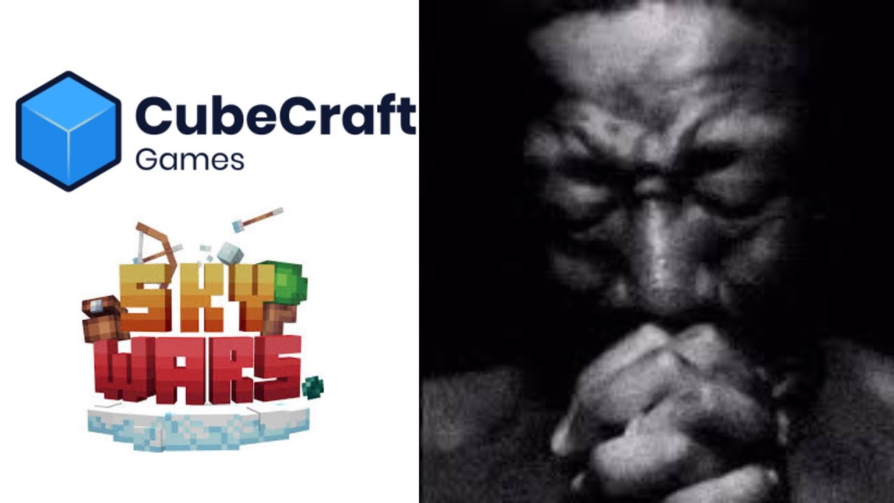 Playing Cubecraft Skywars as the worst Mc player of all time
