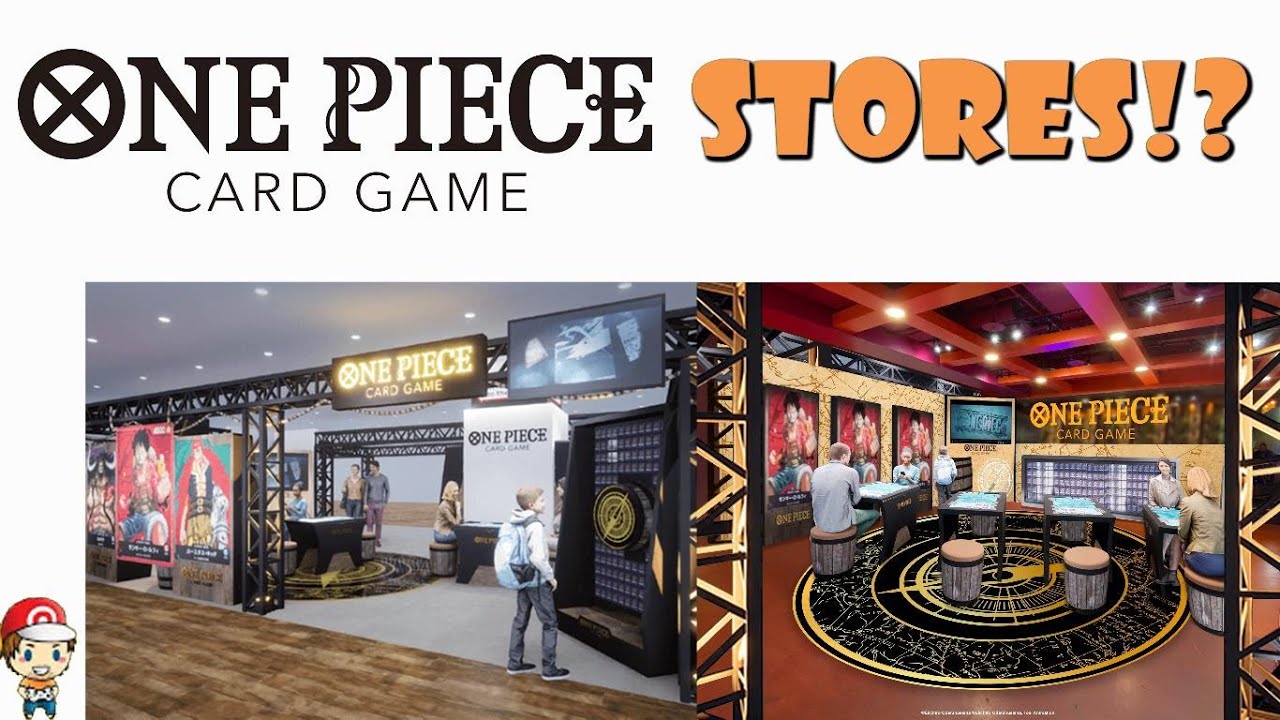one piece card game shop Actual One Piece TGC Shops are Opening! They Look Amazing! (BIG One Piece  TCG News)