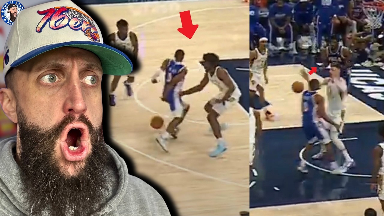 i have NEVER seen Tyrese Maxey do this before