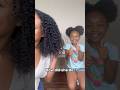 7-Year-Old Styles My Curls | Natural Hair Three Strand Twist Out #naturalhair #curlyhair #hairstyle