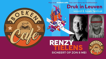 Seka & Renzy Tielens op de boekenbeurs "Druk in Leuven"