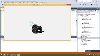 Tutorial 1   How to Move Character LEFT RIGHt UP and DOWN Using C# in Visual studio no Game Engine screenshot 1