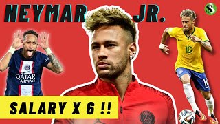 The HIGHEST Salary Of Neymar Ever ! $$$