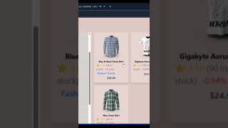 mini-project in React, TailwindCss to build #E-commerce #project #shortvideo #codecards