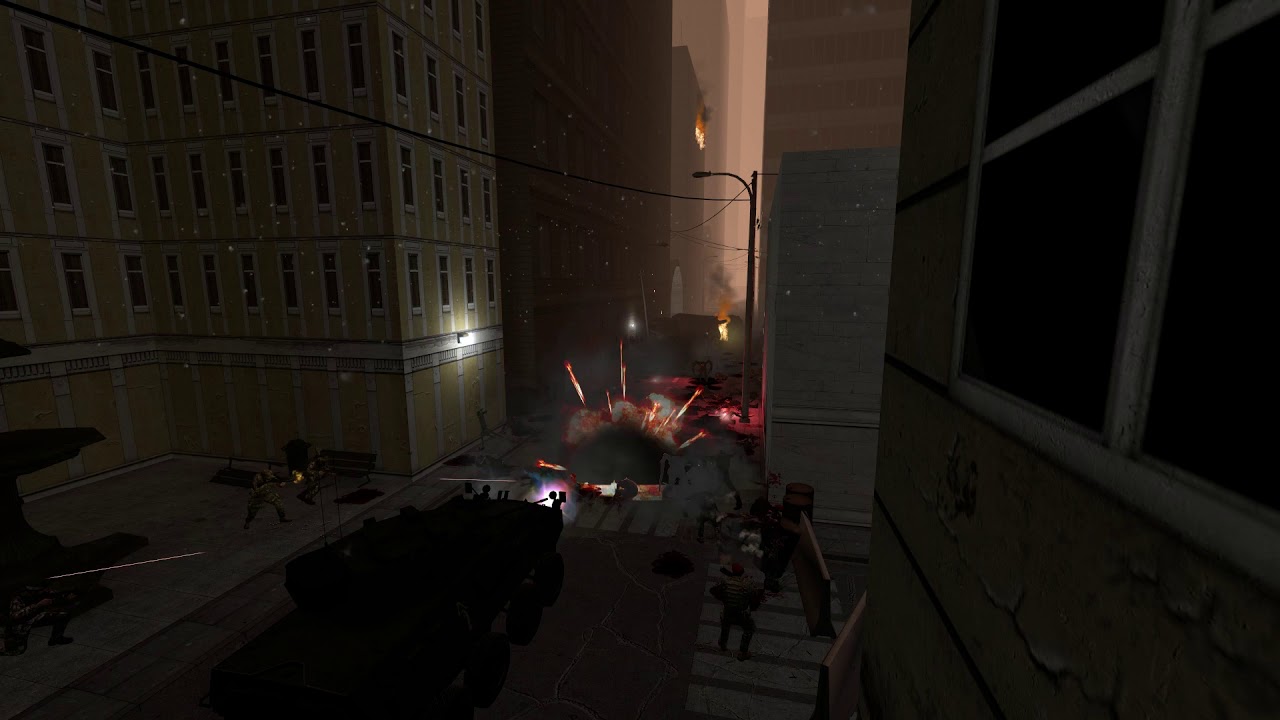 Garry's Mod NPC Battle - Necromorphs vs Military