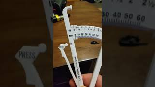 Manual body fat caliper