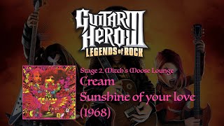 Guitar Hero III: Sunshine of Your Love [letra en español] - Cream