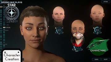 Character Creation | Female and Male Options | Star Citizen 3.5.0