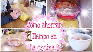 COMO AHORRAR TIEMPO EN LA COCINA// COMO PREPARÓ LA CARNE// COMO CONGELÓ LA CARNE