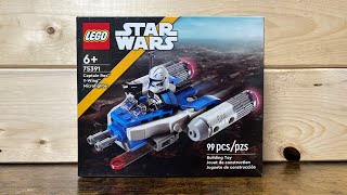 LEGO Star Wars 75391 Captain Rex Y-Wing Microfighter