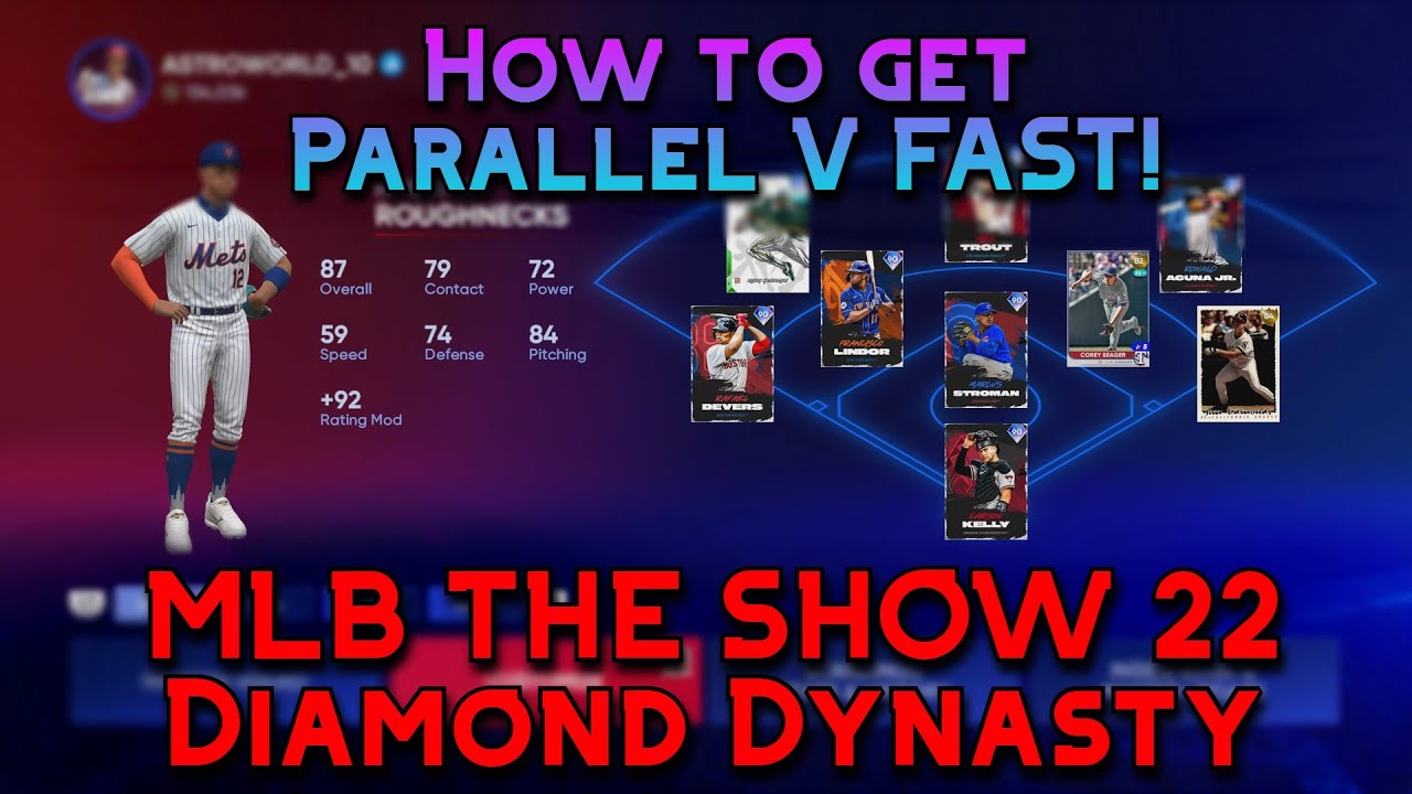 Quickest way to get Parallel five in MLB the Show 22! How to get PXP