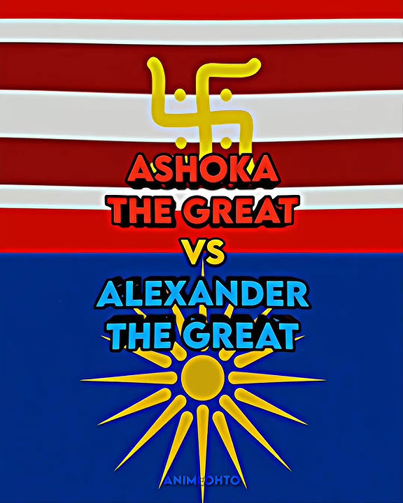 Chakravarti Ashoka VS Alexander || #vsbattle || #ashoka #alexander #mauryanempire #wisedit #shorts