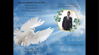 Richard Stanley is live Troosdiens van Bradley Edmund Daniel Robertson. 28 Januarie 2026