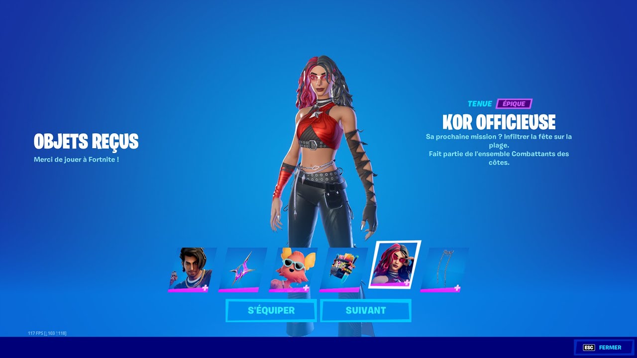 J'achète le Pack skin "KOR OFFICIEUSE" sur fortnite saison 3 ! - YouTube