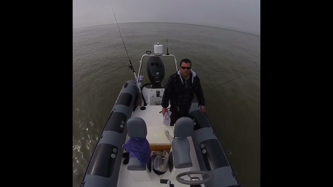 Bass fishing on a rubber duck